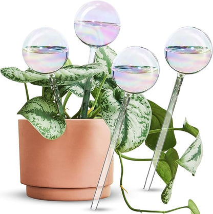Globos de autorriego transparentes para plantas 6 UND